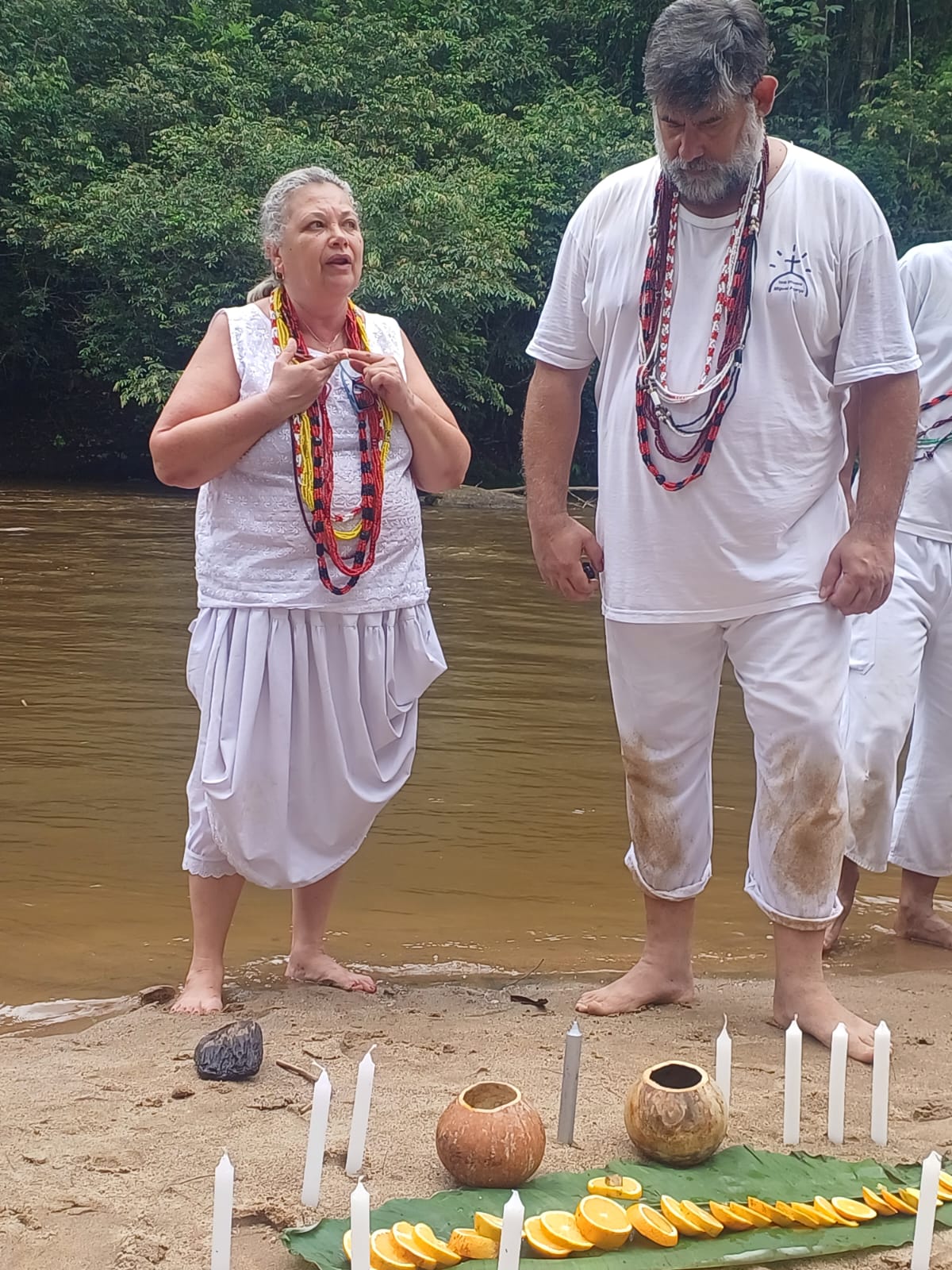 Trabalhos na Cachoeira